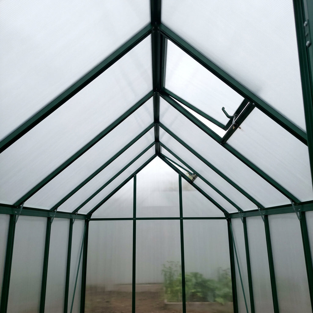 Serre de jardin aluminium et polycarbonate